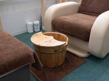 レラ/足湯もできます!