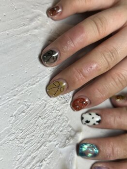 アトリエループ(atelier Loop by shiho)/リボンネイル