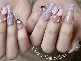 春かわいいネイル