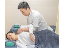 うめだ鍼灸整骨院の雰囲気（ボキボキしない新感覚整体で歪みを解消♪）
