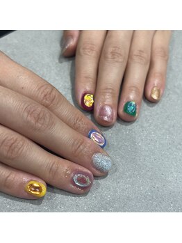 ナンバーネイル 大分中央町店(N° nail)/Instagram/kiki._.nail