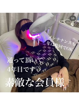 ライトビューティー 本八幡店(LIGHT BEAUTY)/メンテナンスは段々頻度は少なく