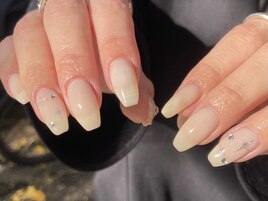 シンプルデザインネイル