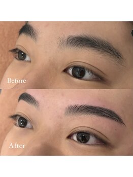 エクラ(Eclat)の写真/第一印象を変える！眉毛で清潔感アップ！キリッとメンズアイブロウを体験しませんか？★