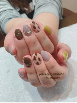 プライベート ネイルサロン マーマ(murmur)/アニマルアート