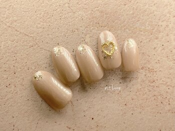 エストリブレ(estLivre)/ハートパーツネイル