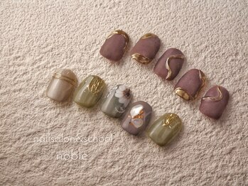 ネイルサロンアンドスクール ノーブル(noble)/チップサンプル