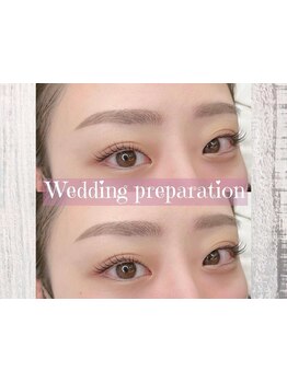 ブライダルメニューがあるサロン