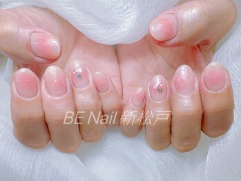 ビーネイル 新松戸(BE NAIL)/キラキラチークネイル