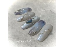 ネイルサロン ミルク(nail salon Milk)の雰囲気（美フォルムにこだわりモチ◎パラジェルで薄爪ok!ハイクオリティ!）