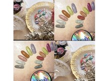 AzurNail & Beauty-新大阪店-の雰囲気(大人気マグネットフラッシュネイル/5100円♪選べるストーン付き)