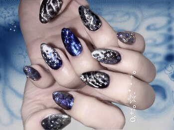 プリンセス(Princess)/ギャラクシーネイル12000円