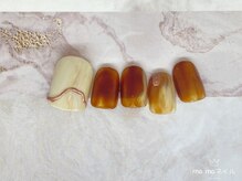 モモネイル(MOMO nail)/ニュアンスフットネイル