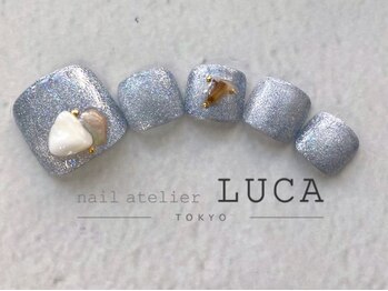 ネイルアトリエルカ(nail atelier LUCA)/YM-12 シェル×マグネットネイル