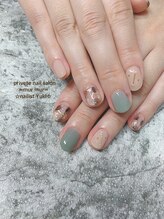 プライベート ネイルサロン マーマ(murmur)/タイダイネイル