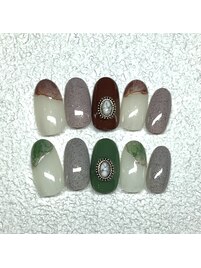 定額ネイル／6050円