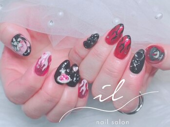 痛ネイル×推し活ネイル