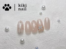ワンホンネイル／リボンネイル