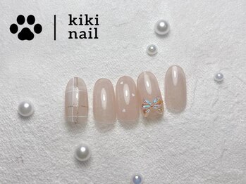 キキネイル 溝の口(kikinail)/ワンホンネイル/リボンネイル