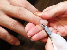 マニネイルケア 仙台店(maninail CARE)/メンズネイル＜STEP2＞