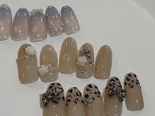 お爪に合うベースを3種類からお選びいただけます♪[パラジェル]