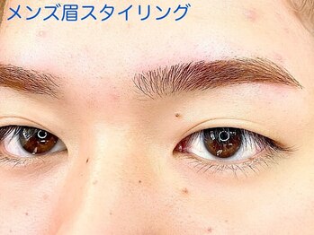 ミニョンアイラッシュデザインサロン 北花田店/【メンズ眉スタイリング】
