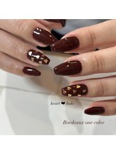 カミナネイル(KAMINA.nail)/brownred