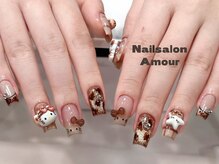 アムールユシマテン 上野湯島店(Amour)/キティちゃんネイル