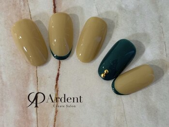 アーデント(Ardent)/スキニーフレンチネイル☆
