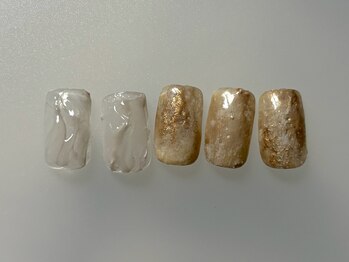 シンプルニュアンスネイル