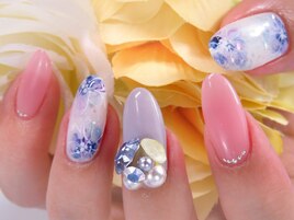 ニュアンス☆ブルーフラワー