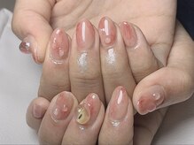 フォーユーネイル(For U Nail)/桃ネイル