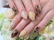 ネイルサロン ドレス(Nail Salon Dress)/【山川】秋べっ甲