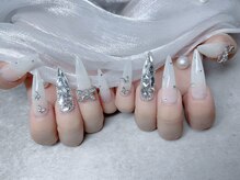 スノーネイルサロン 新宿店(Snow nail salon)/埋め尽くし/リボン