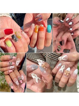 オリオリ(Oli-Oli)の写真/【川西能勢口徒歩1分】丁寧+高い技術力で仕上がり,モチの良さ◎トレンドアート,持ち込みもお任せ下さい♪