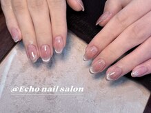 エコー(Echo)/チークマグネットフレンチネイル