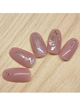 アクアソル(AQUASOL)/シンプルキラキラネイル