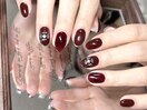 赤ネイル