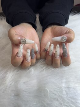 長さだしロングネイル