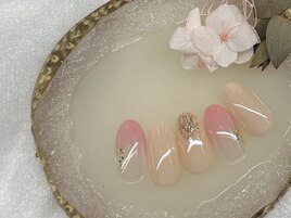 グラデーション ミラーアート