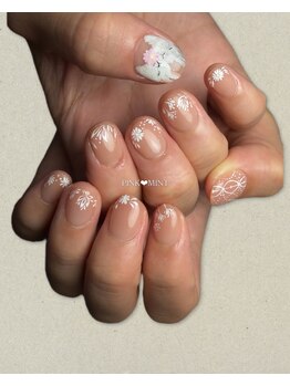 ピンクミント(PINK MINT)の写真/周りと差がつく指先は当サロンで！理想のデザインを叶える、こだわりの手描きアート♪
