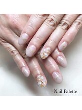 イーエムエー(e.m.a)/パラジェル/上品ベージュネイル