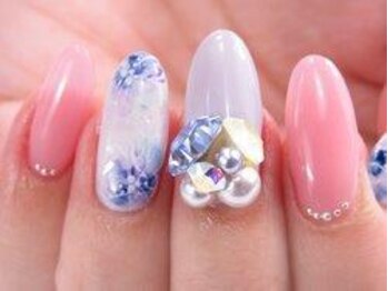トータルビューティーアンドアズフローラ(Total Beauty & a`s Flora)/ちゅるフラワーネイル