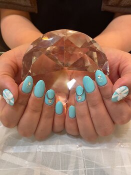 エスフィーネイルサロン ブリーユ(Esfy nailsalon Brille)/ティファニーネイル