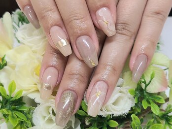 ネイルサロン ドレス(Nail Salon Dress)/【山川】ナチュラルニュアンス