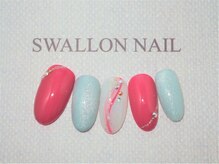 スワロンネイル(SWALLON NAIL)/１・２月　定額ネイル
