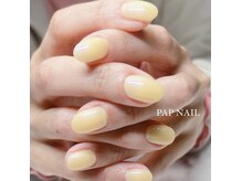 パップネイル(PAP NAIL)の雰囲気（ナチュラルワンカラー派の方にもオススメです）