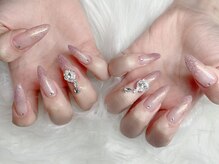 ネイルアルバ(Nail ALBA)/ラメグラネイル