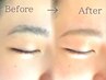 【モニター募集】ナチュ眉仕上げ◇美眉スタイリング(間引きメイク込)¥2500