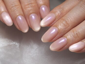 クリア 広尾 恵比寿(CLEAR)/ヌーディーマグネットネイル